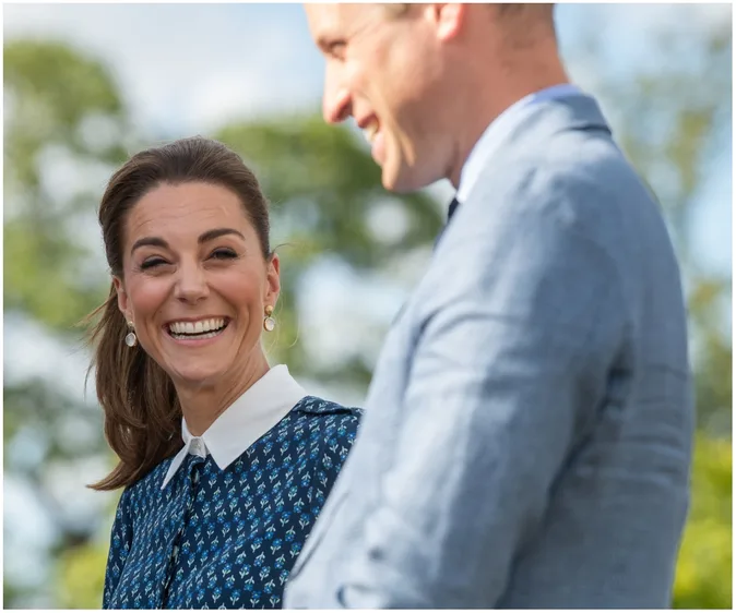 Kate & William purposely matched outfits during their first joint outing post-lockdown – and there’s a sweet reason why